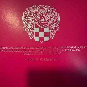 VINCE CAMUTO Le Crème Powdered Glitz- Suede Stiletto Heels- Size 9M